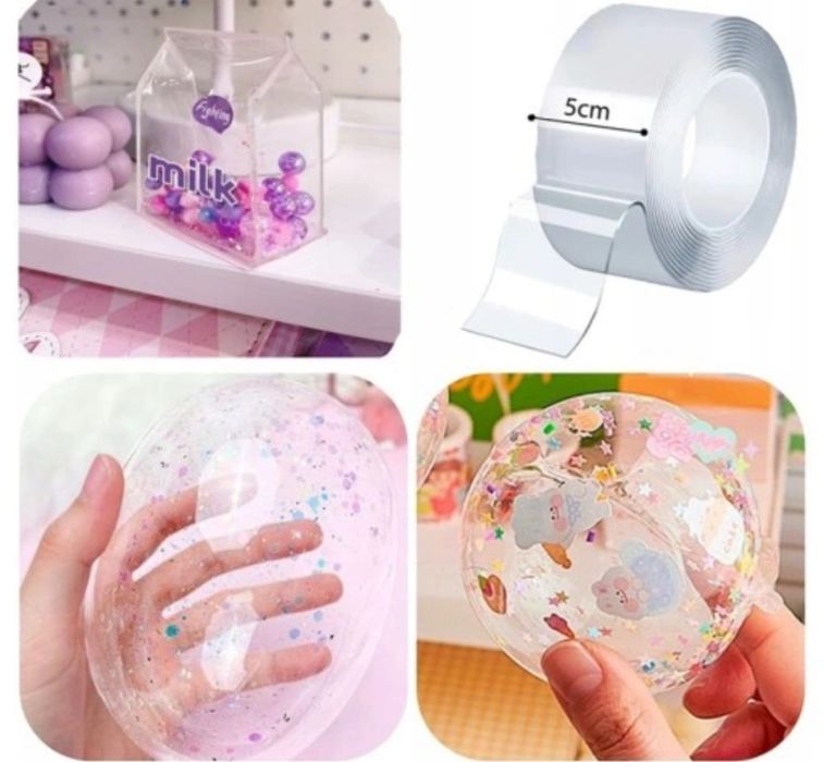 zestaw do robienia taśma nano puszczać bańki diy