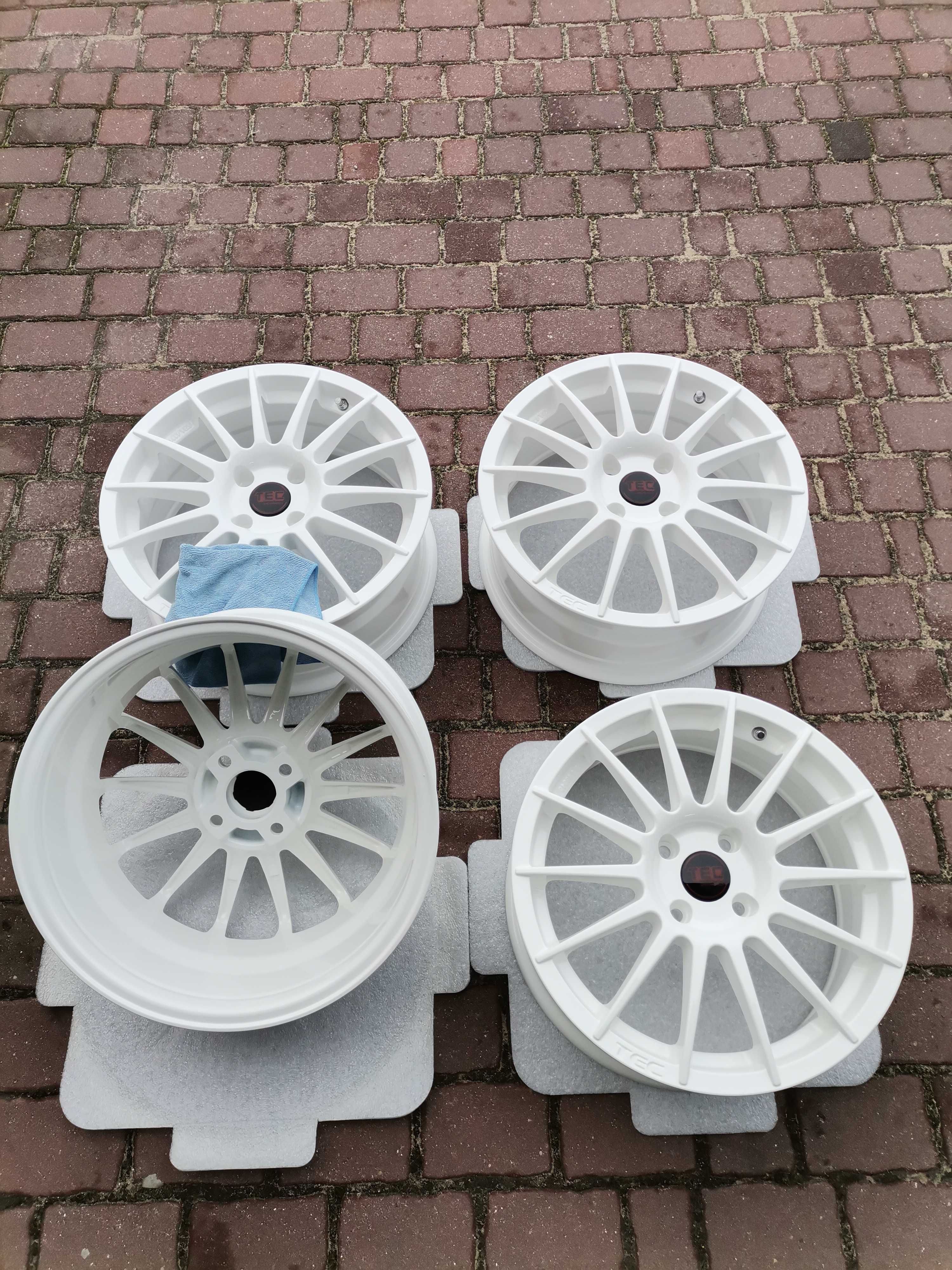 Tec 17 4x98 Białe Śliczne Fiat Alfa Mini