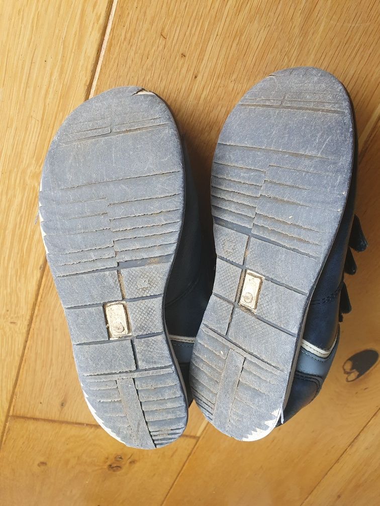 Półbuty trampki adidasy chłopięce granatowe In Extenso 32