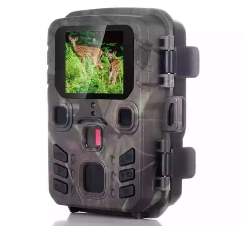 Câmera 12MP visão noturna FullHD 1080p à prova de chuva ecrã a cores