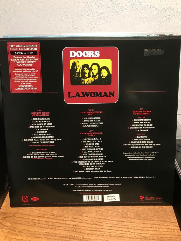 Альбом L.A. Wooman группы The Doors