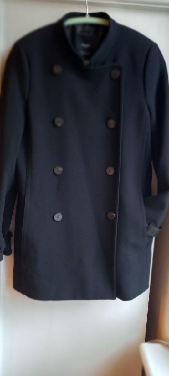 Płaszcz wiosenny Mohito, S, czarny, używany