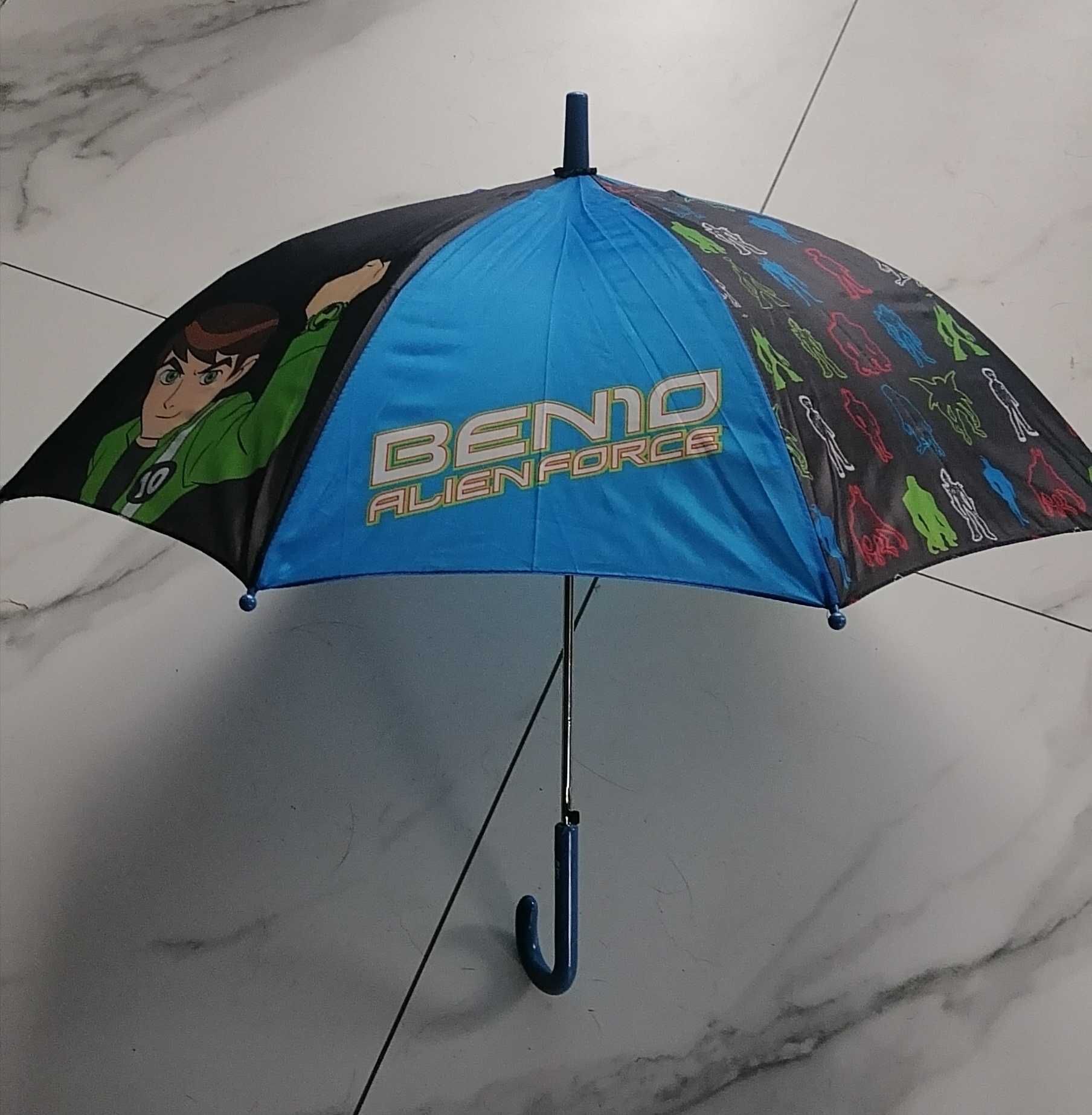 BEN 10 parasolka dziecięca niebieska parasolka dla dzieci