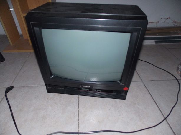 Zestaw dwóch małych starych telewizorków