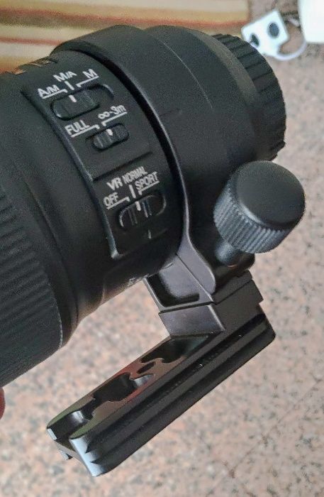 Anel de tripé Kirk KES NC-300PF (Collar) - para objectivas Nikon