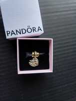 Charms Pandora ze złotem 585 oryginalny