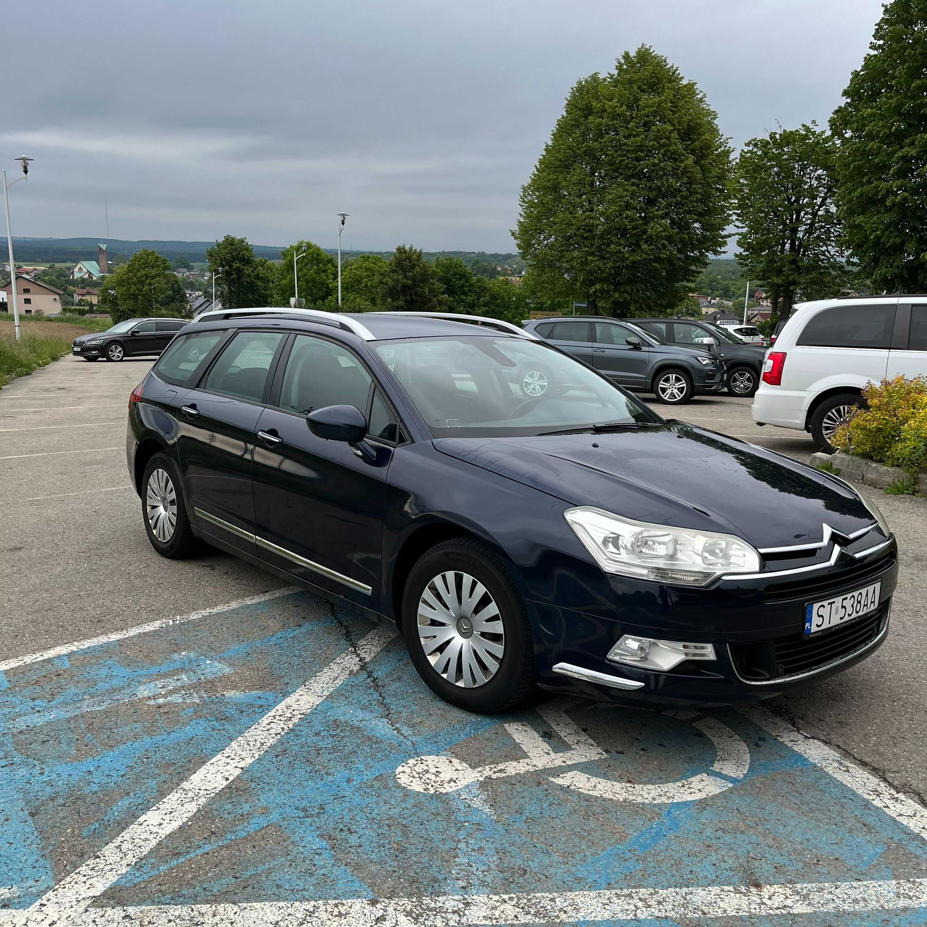 Citroen C5 2.0 HDi 140KM • 2009r • Hydropneumatyka • FULL OPCJA