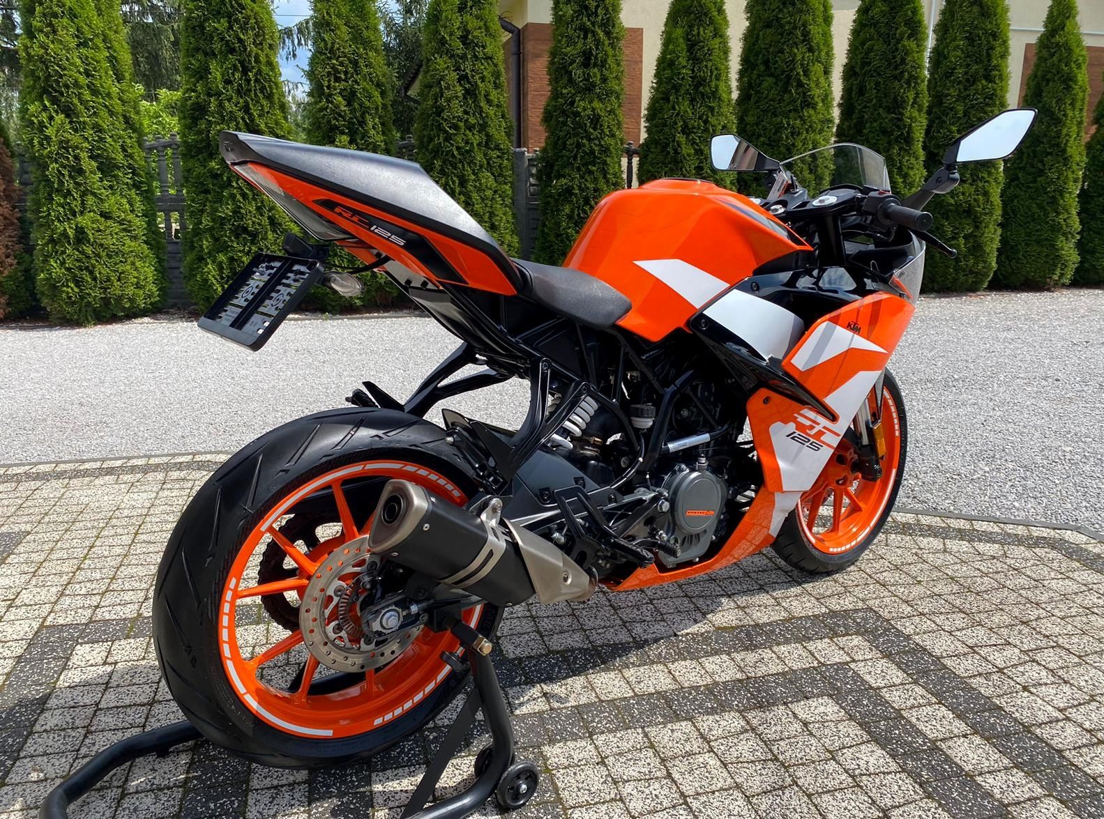 KTM RC 125 ABS 2020rok 15.000km JAK NOWY Transport kat. b a1