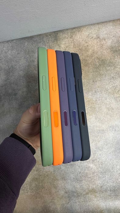 Чохол Silicone Case MagSafe з кнопкою + Animation iPhone 17 17 Pro Max