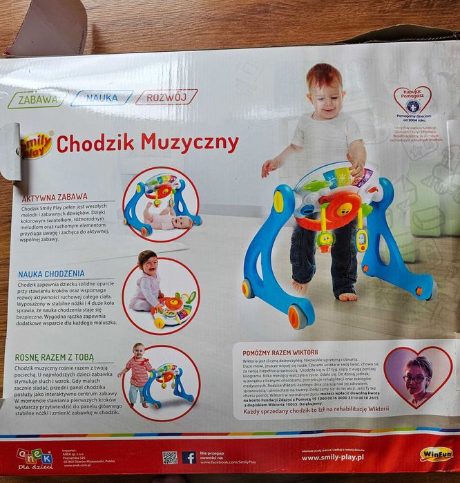 Chodzik muzyczny Smily play.