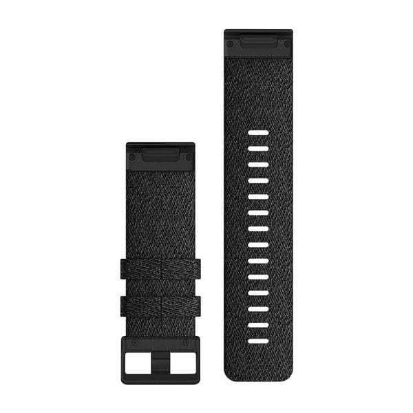 Ремінець Garmin QuickFit 26 Watch Band Heathered black nylon