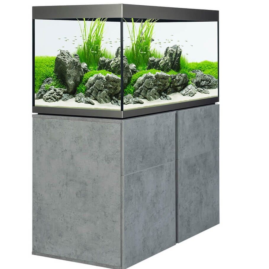 Fluval Siena 270 Akwarium zestaw LED beton