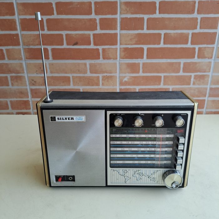 Radio clássico Silver dos anos 60