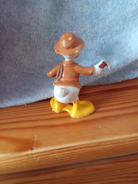 Kaczor Donald górnik figurka happy metal 1997 unikat