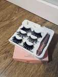 Sztuczne rzesy lashes fake kepki makijaz nowe