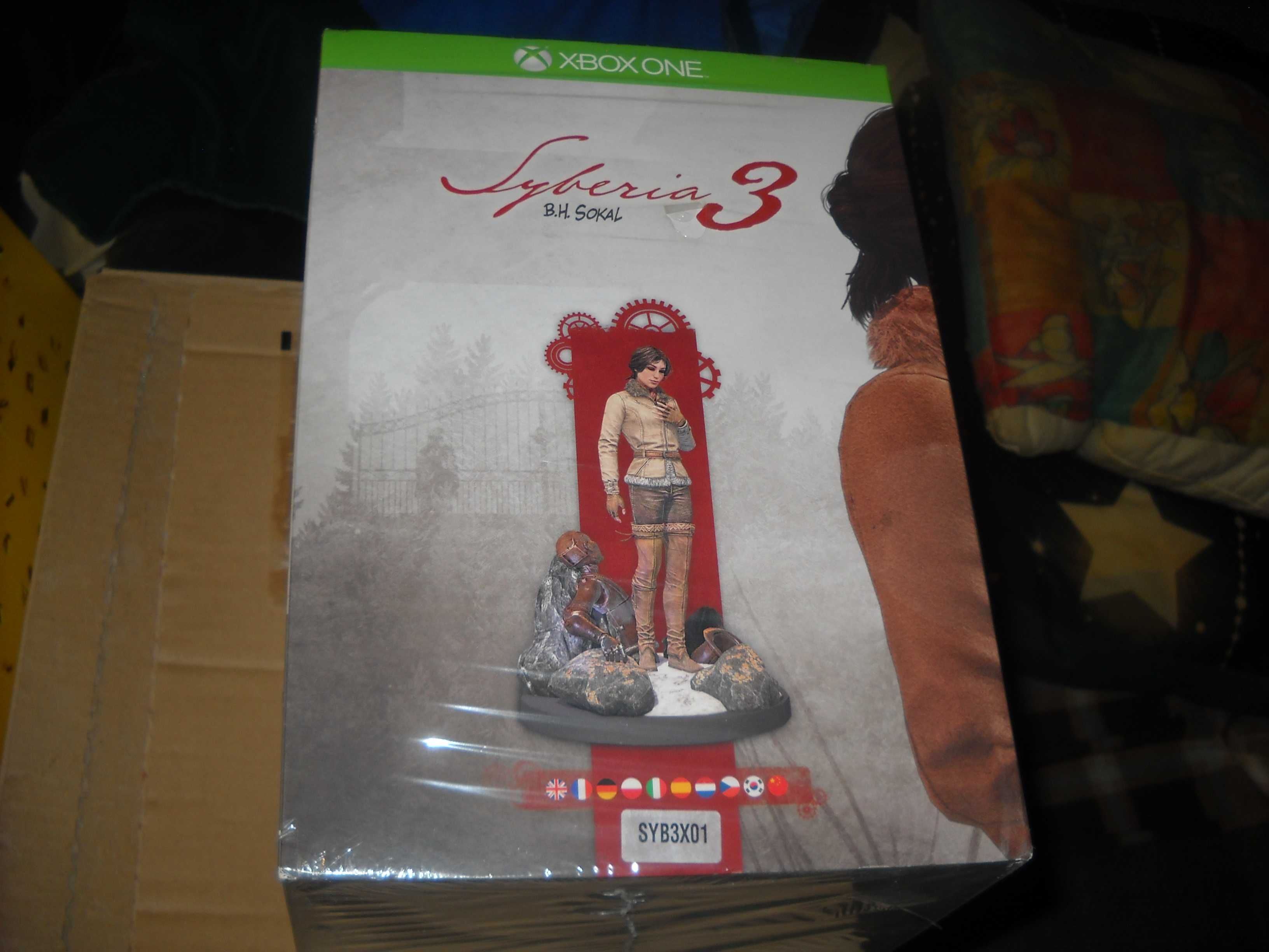 Syberia 3 Edycja Kolekcjonerska XBOX ONE - Nowa - Folia