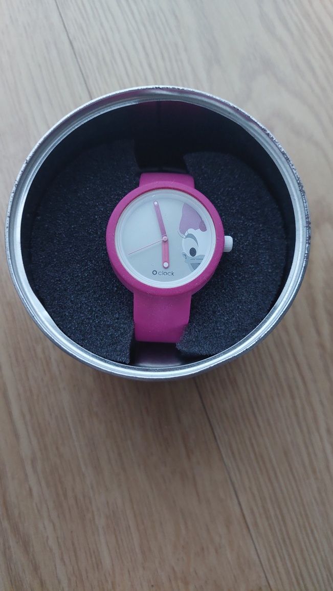 Relógio rosa  O'CLOCK