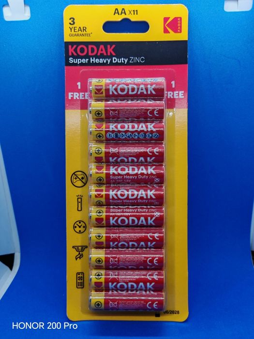 Baterie Kodak. Typ AA. 11 szt.