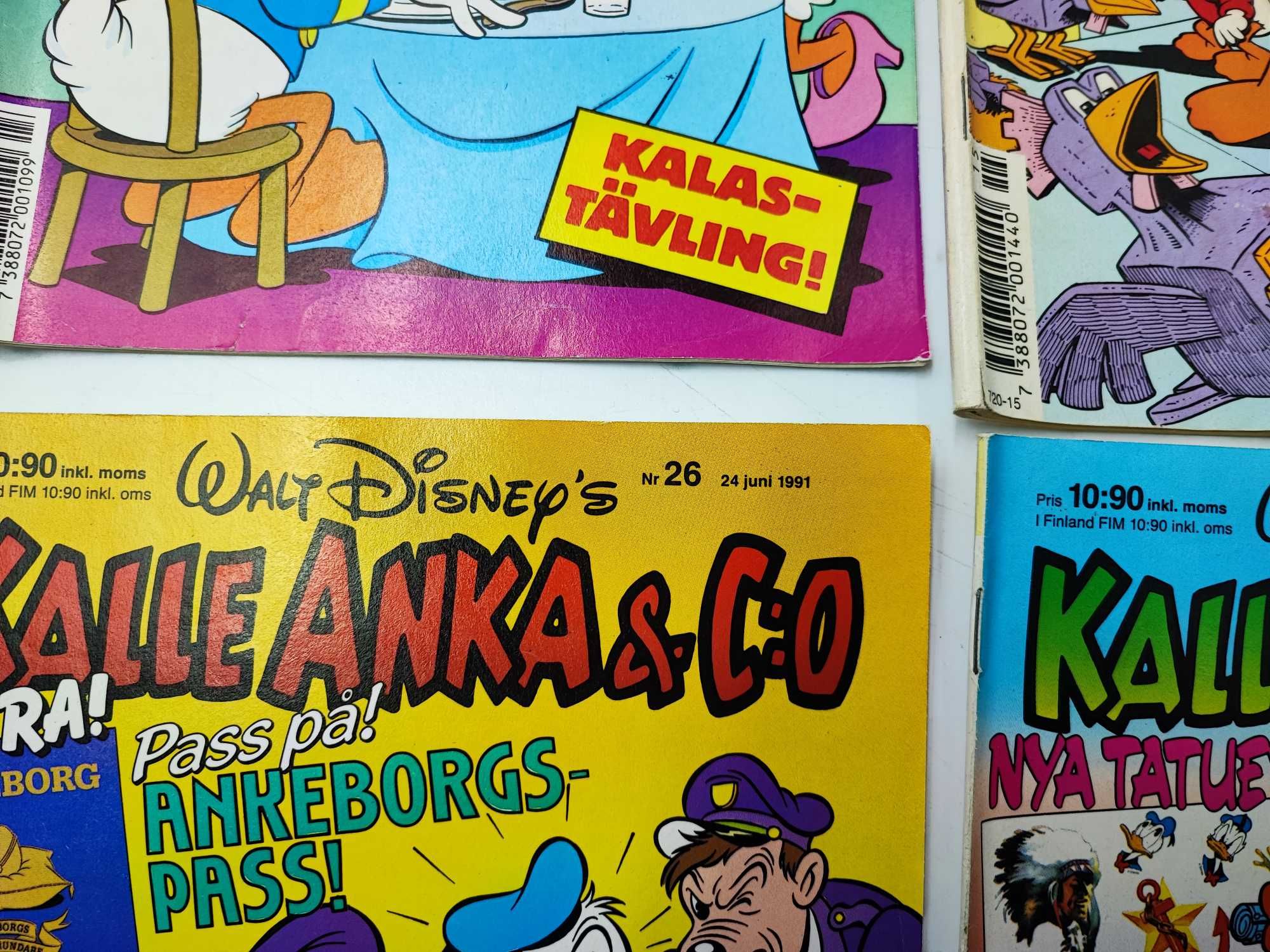 Kalle Anka & c:o komiksy kaczor Donald