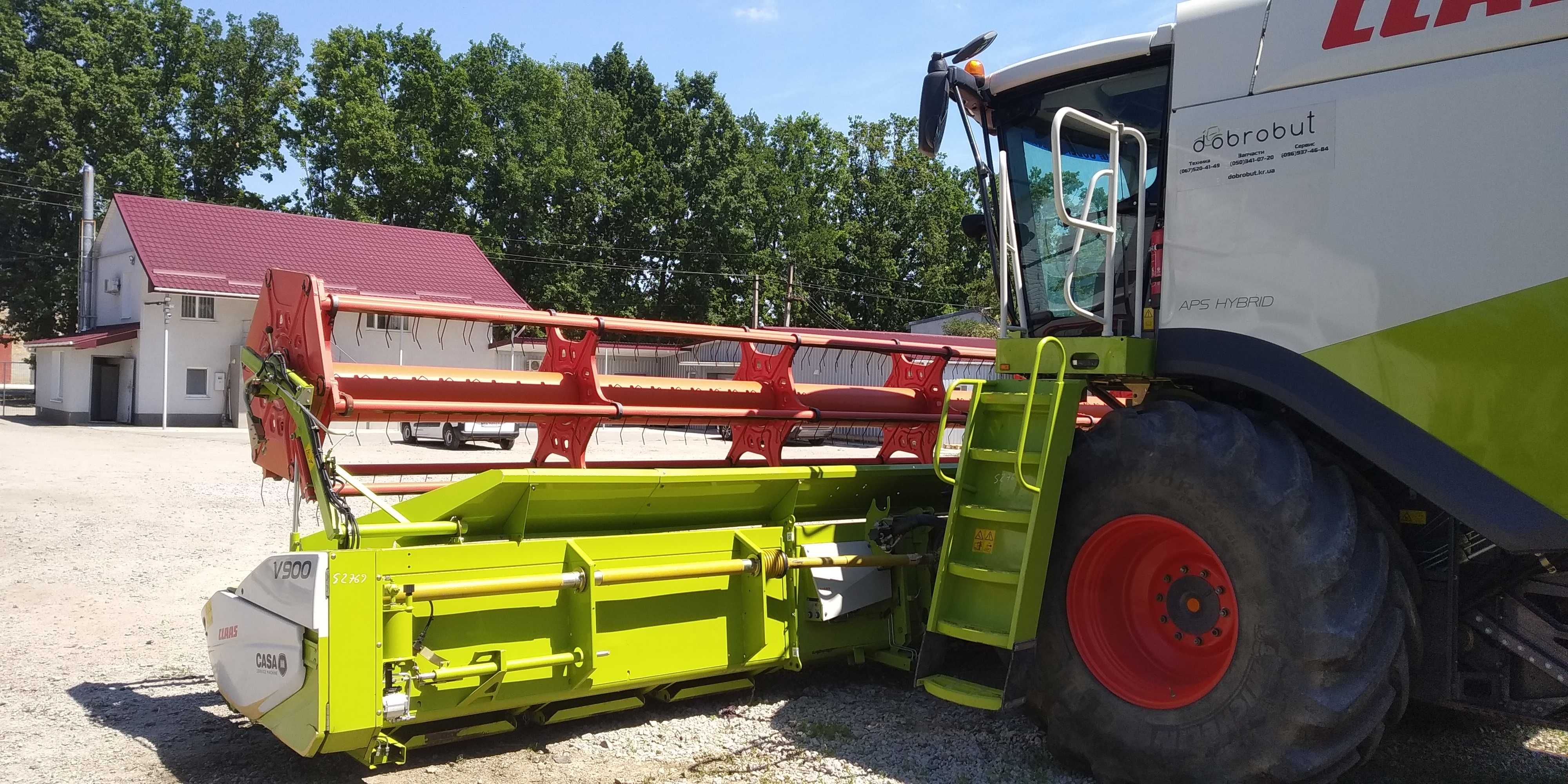 Комбайн. CLAAS Lexion 760.Лексіон.