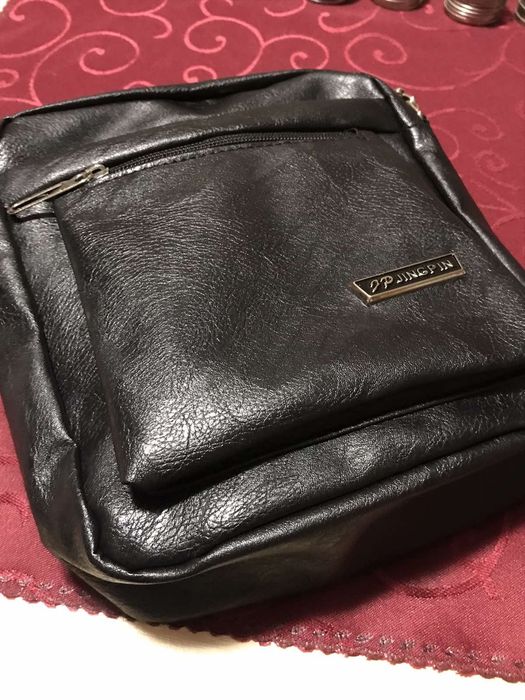 Барсетка мужская новая кожаная