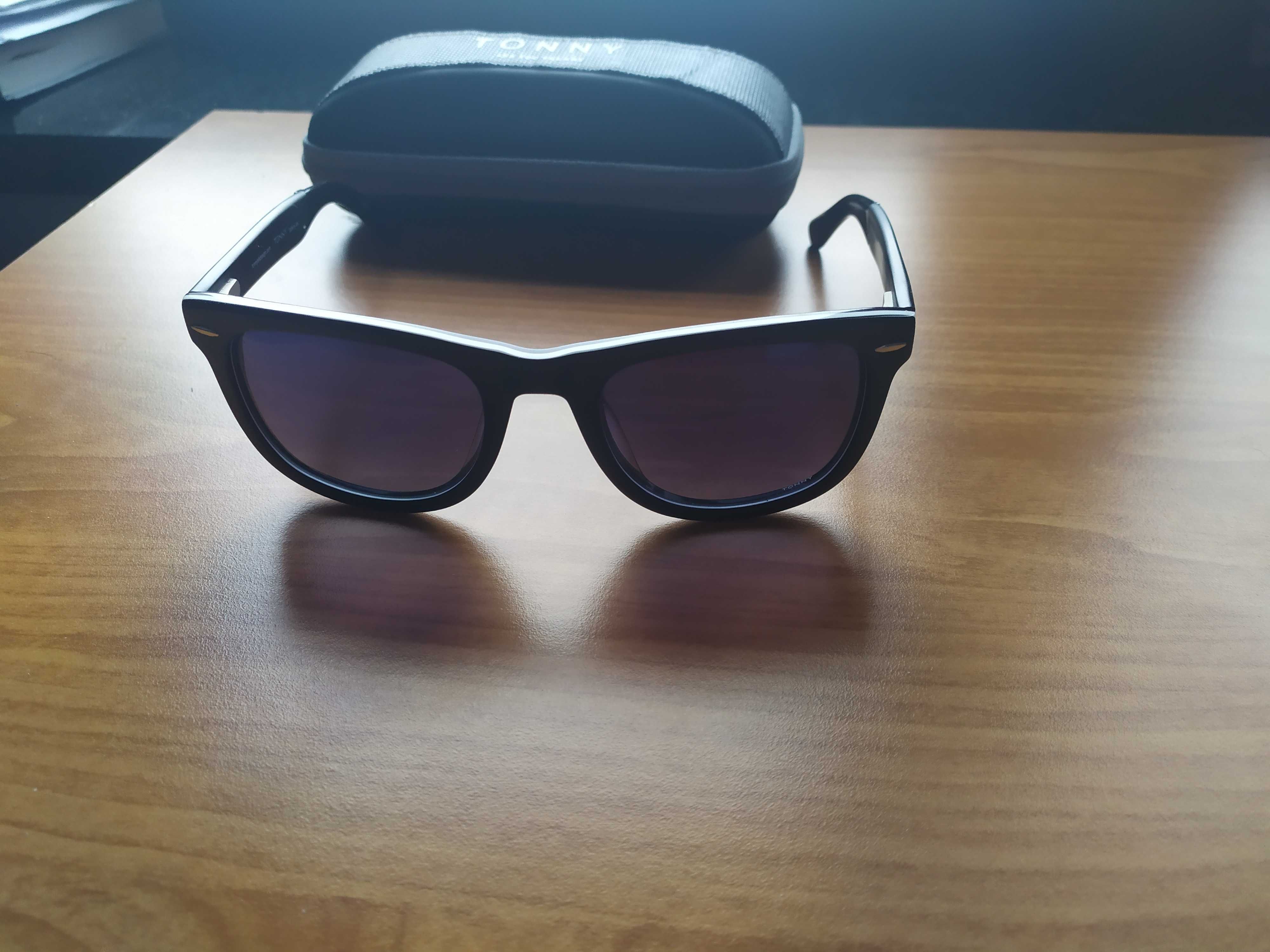 Okulary przeciwsłoneczne Tonny UV 400, kat. 3 polaryzacja NOWE