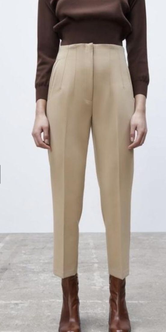Брюки бежеві Zara