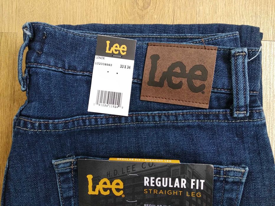 Джинсы Lee Regular Fit. Размер W33xL34. Оригинал