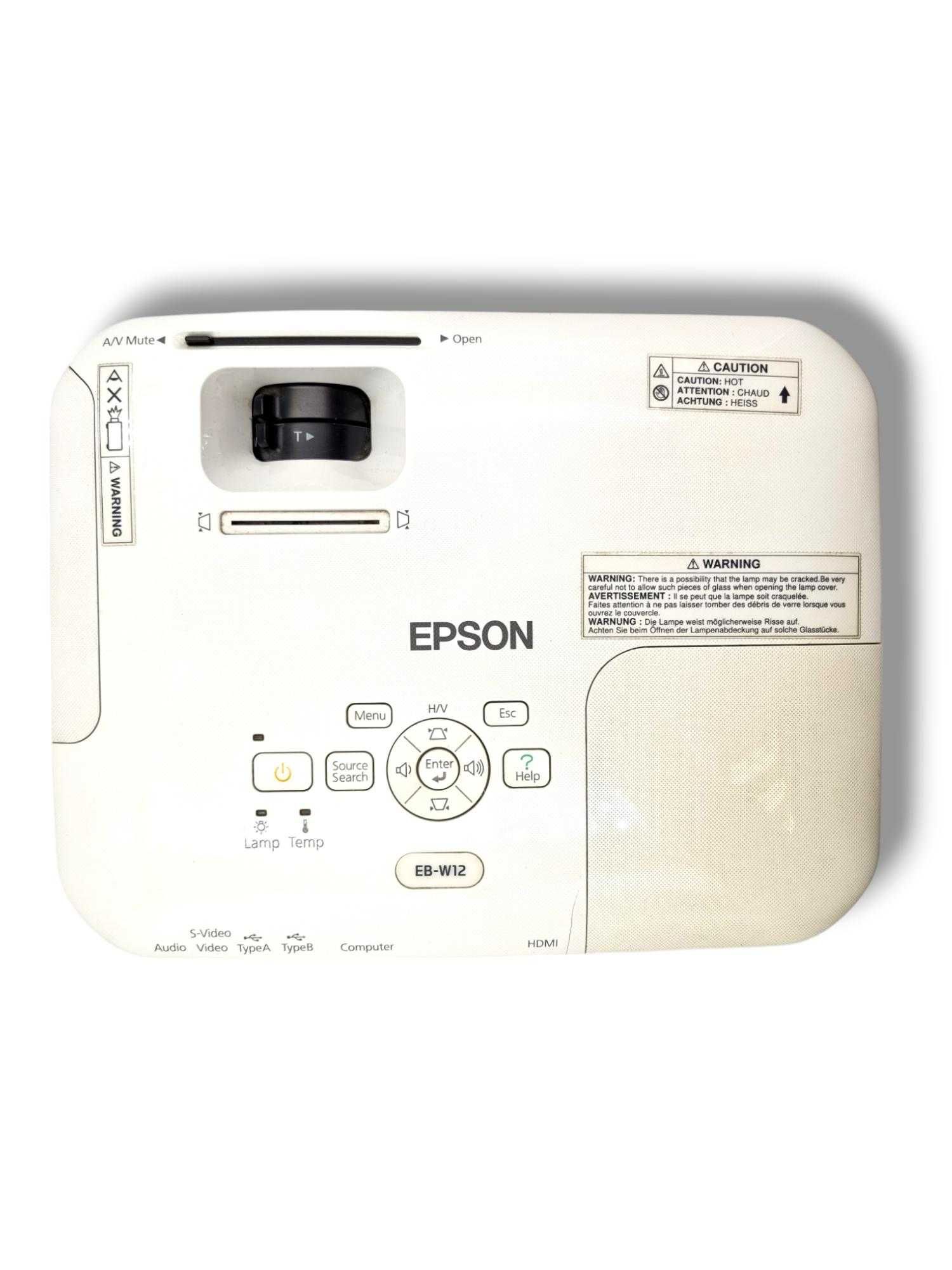 Projektor LCD Epson EB-W12 H428B HDMI VGA