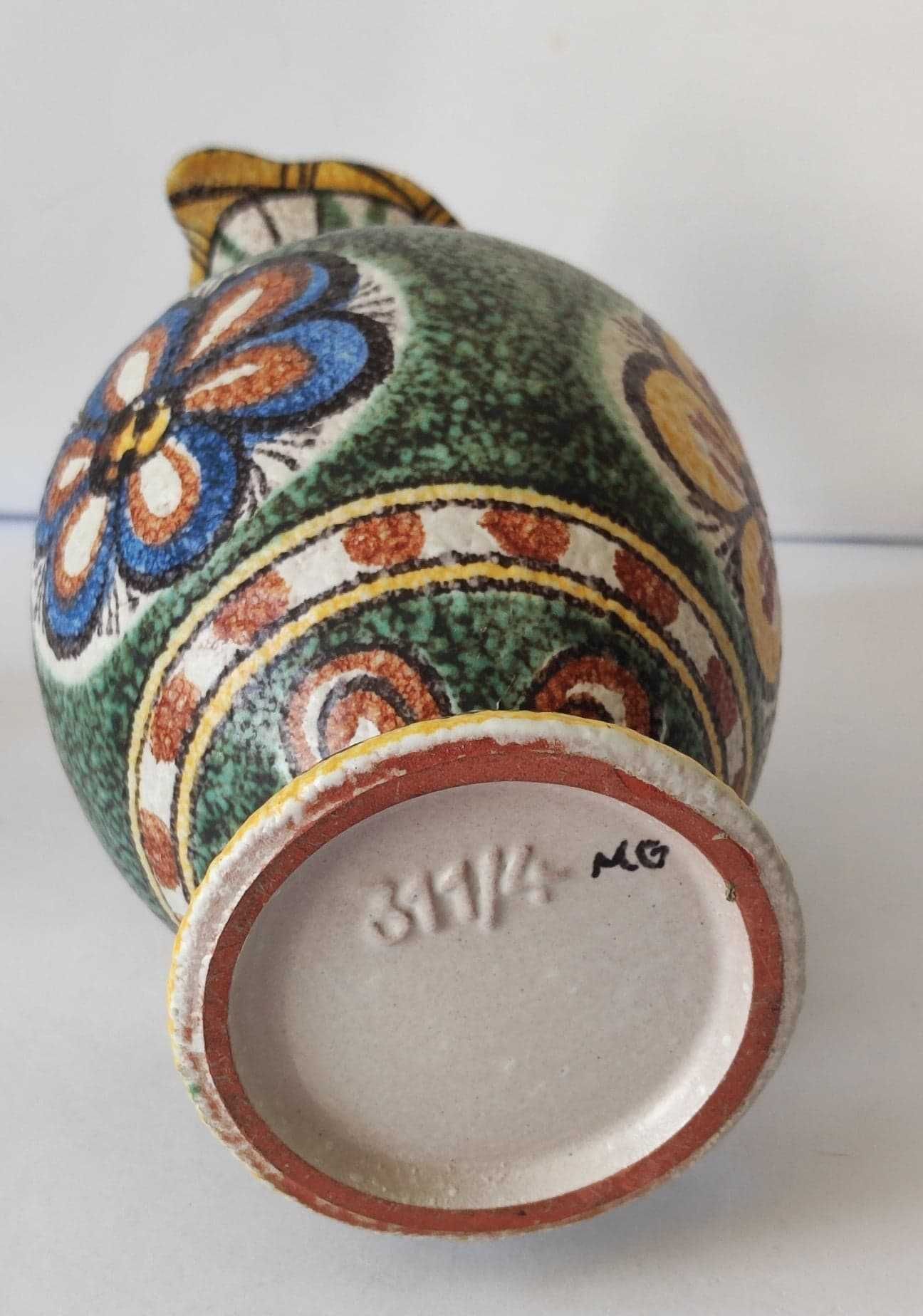 Stary ceramiczny wazon, dekor "Kairo", Ruscha 311/4, Design WGP