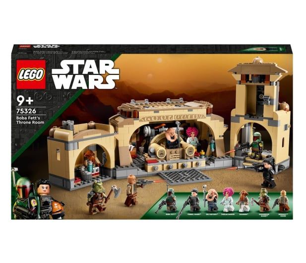 Lego 75326 star Wars sala tronowa nowe