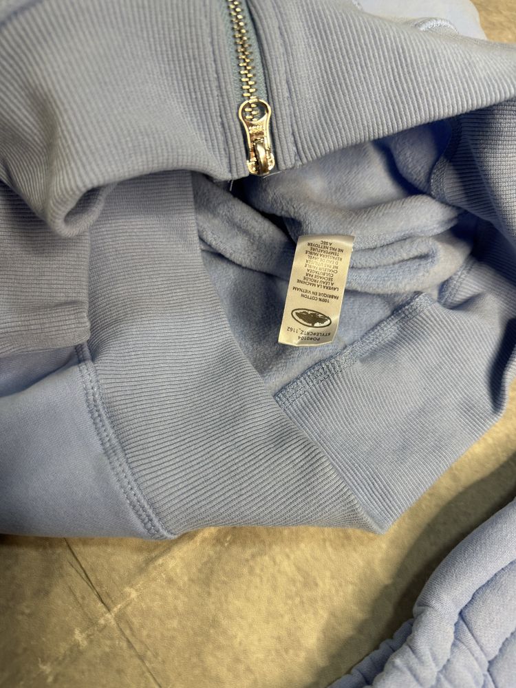 Костюм Corteiz Alcatraz Blue ,на флисе,спортивный костюм кортез M L XL
