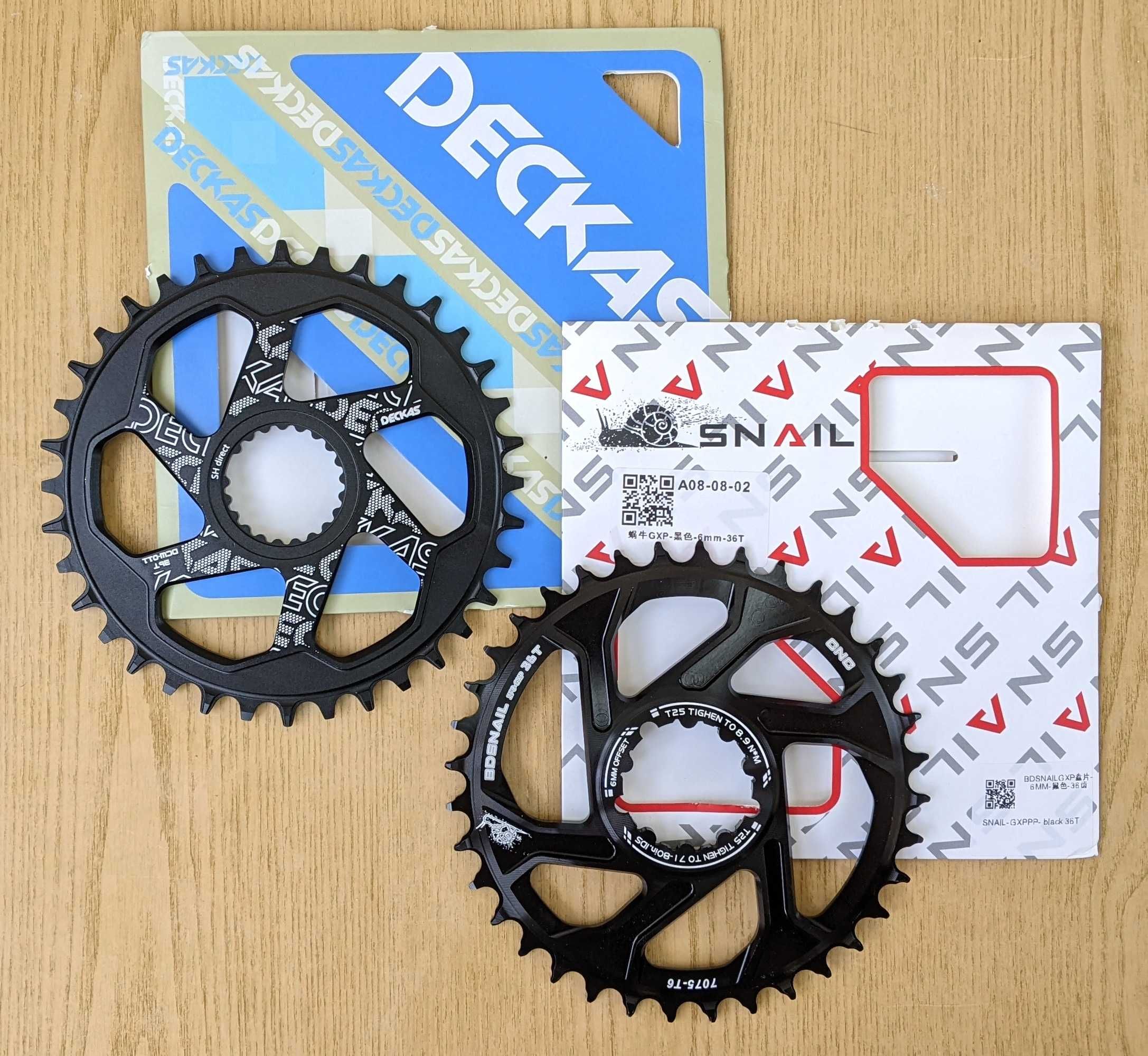 Звезда неспадайка 104 110 Deckas 96 Prowheel Shimano