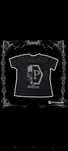 koszulka top czaszka diamenciki goth metal punk rock alt