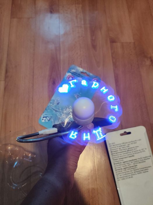 Мини вентилятор usb.
