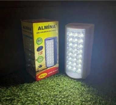 Ліхтар з павербанком alfarid (almina) dl-2424 30000 mah led лампа