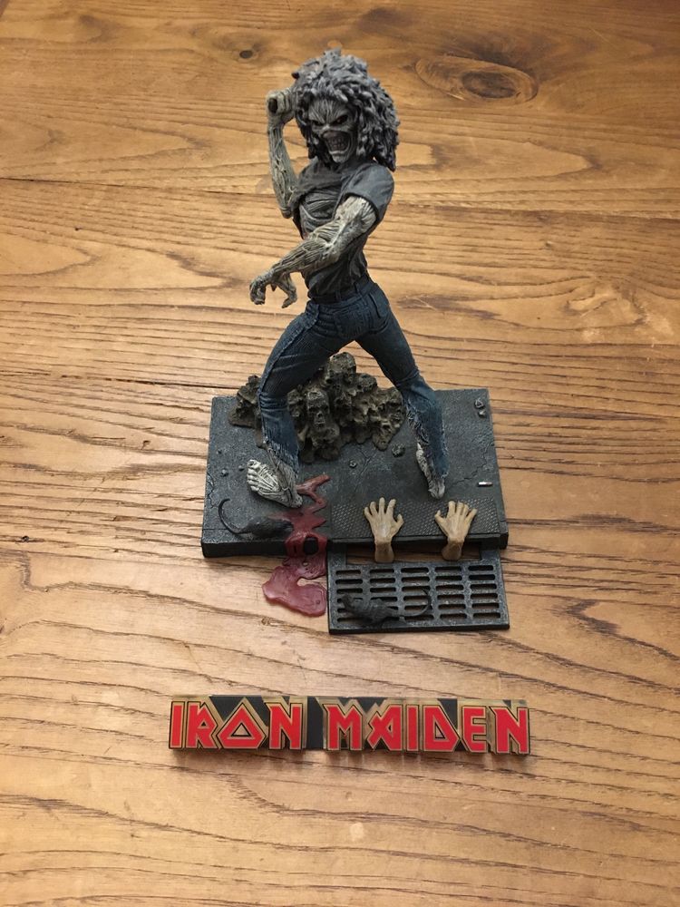Estátua Eddie Iron Maiden Figura Killers boneco