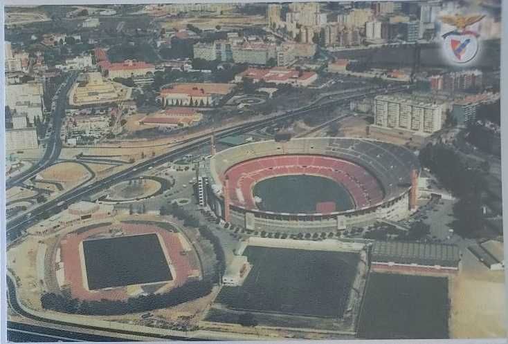 Postais do estádio da luz Benfica