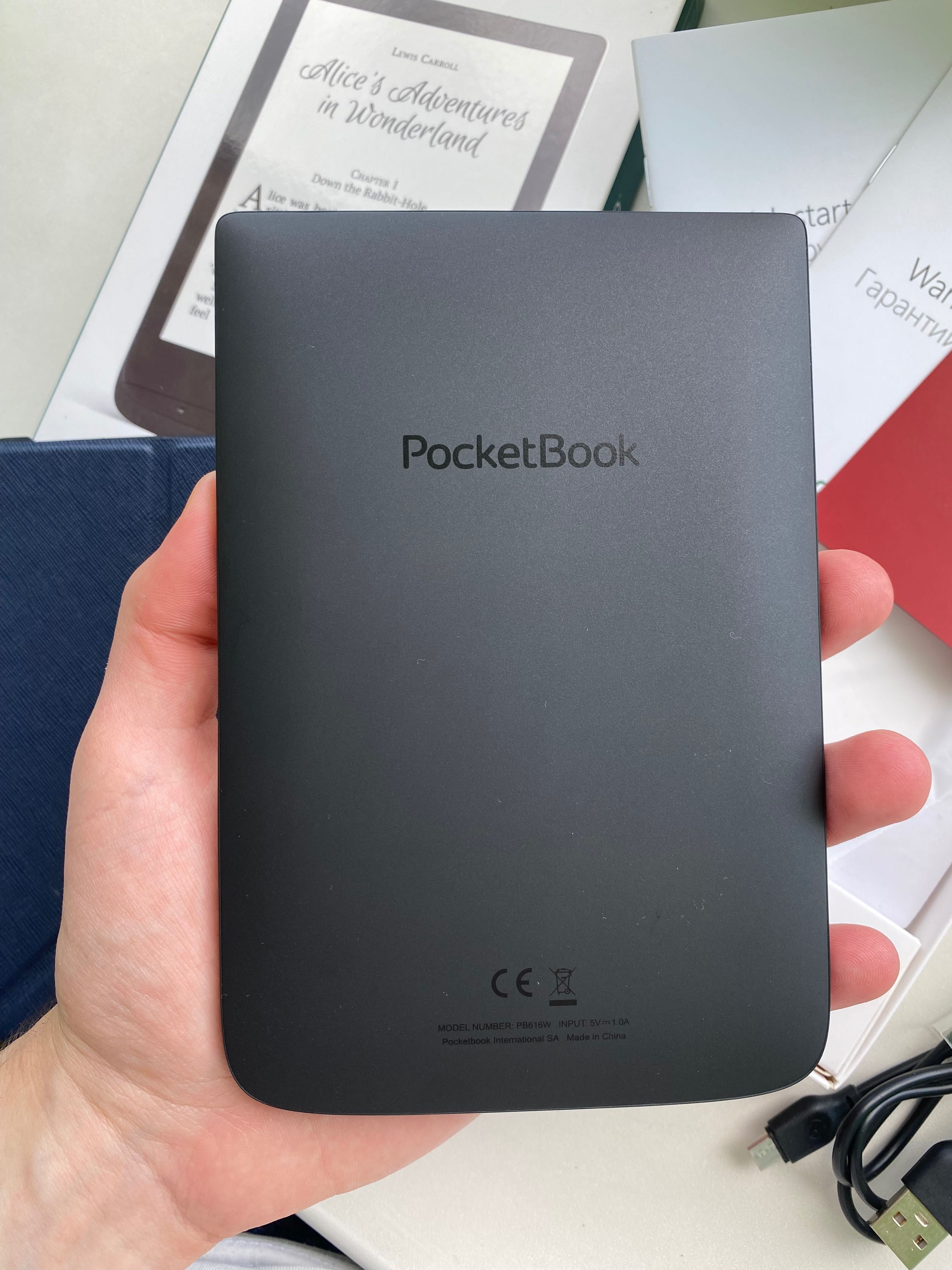 Електронна книга Pocketbook Basic Lux 2 Wi-Fi 6’’ дюймів підсвітка