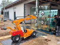 Manipulator do szkła SMARTLIFT SL 608 wynajem mini żuraw do szyb okien