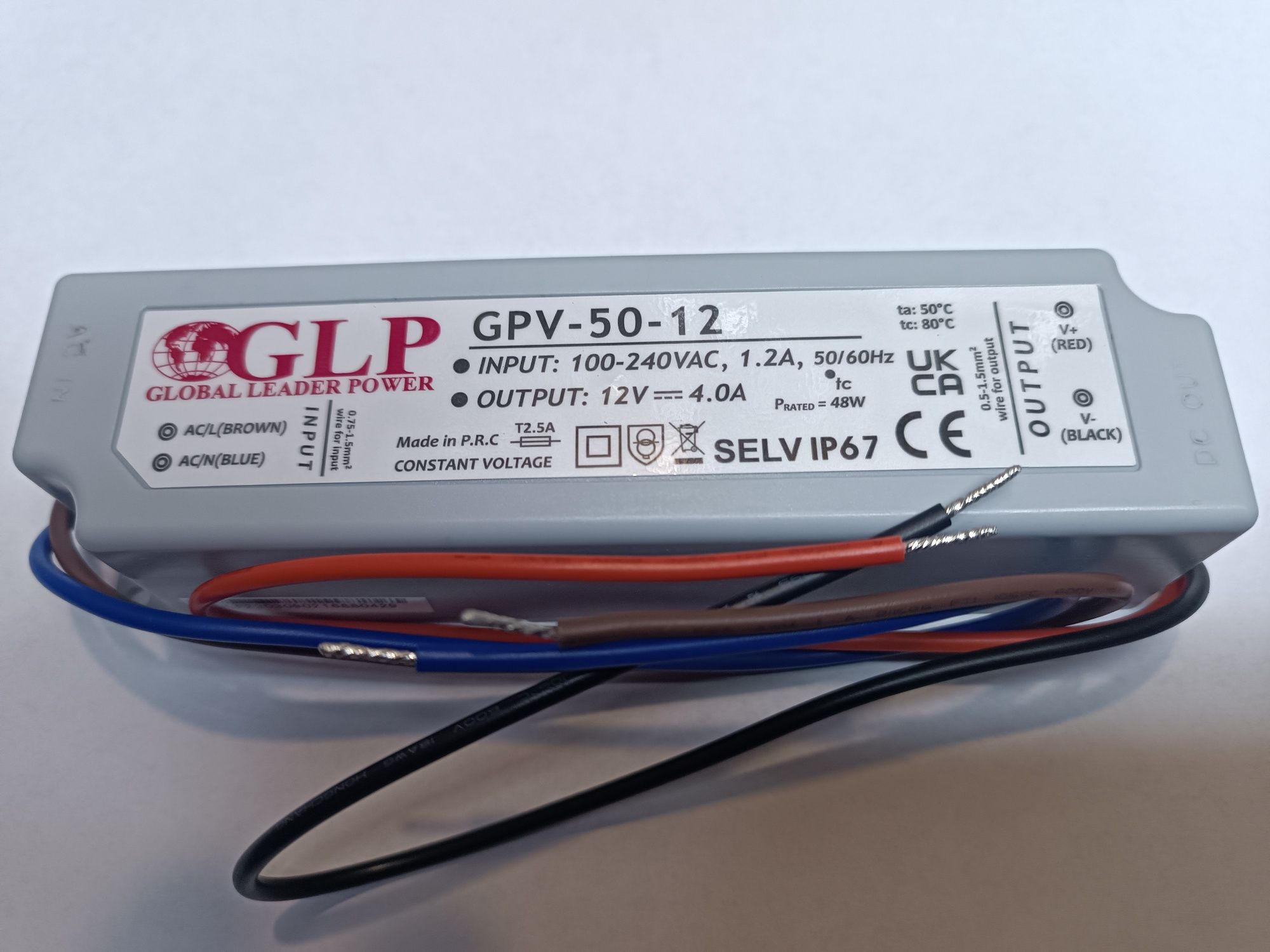 Zasilacz LED GLP GPV-50-12 Nowe !!!