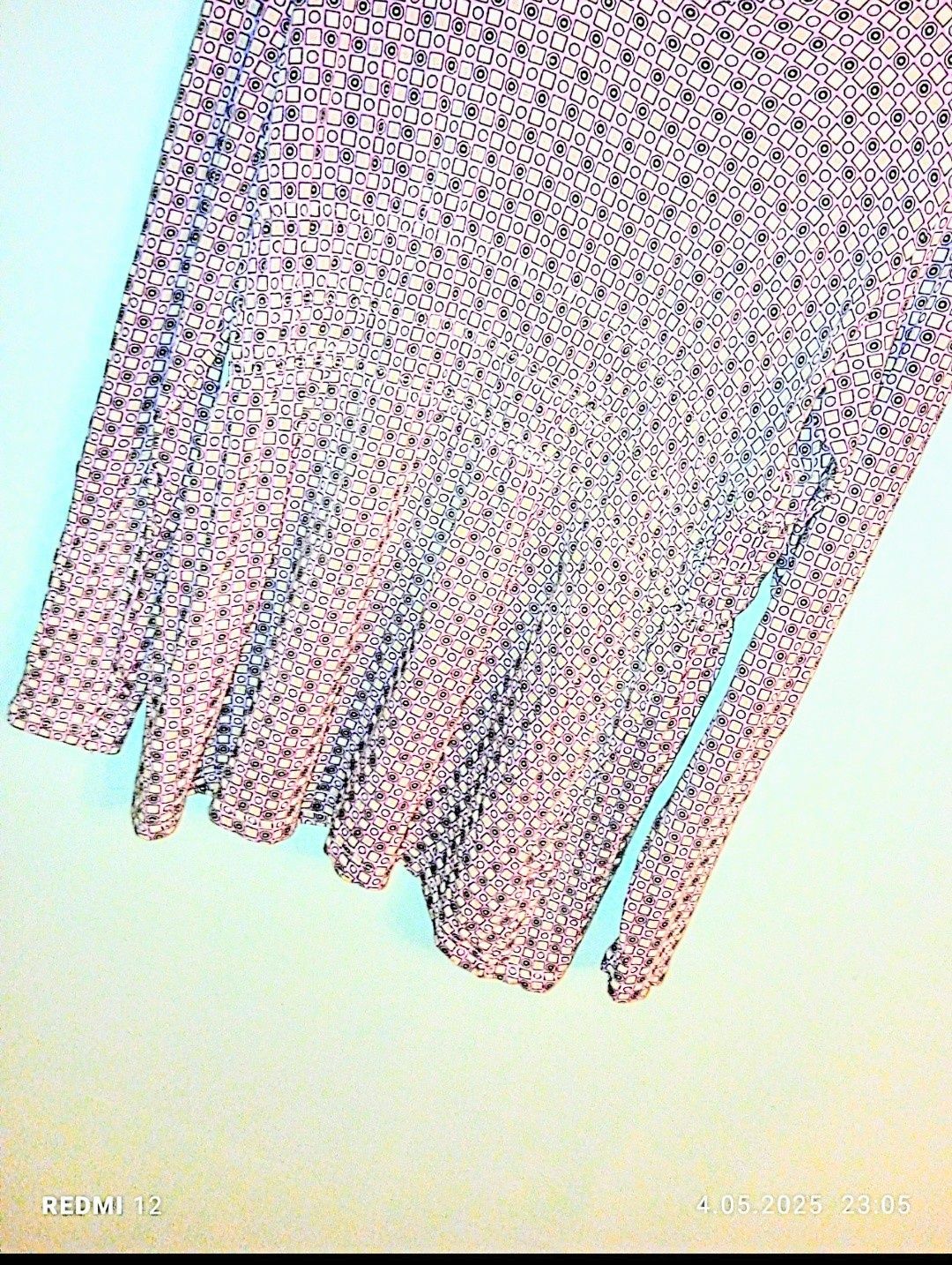 Tunika MIDI w stylu vintage