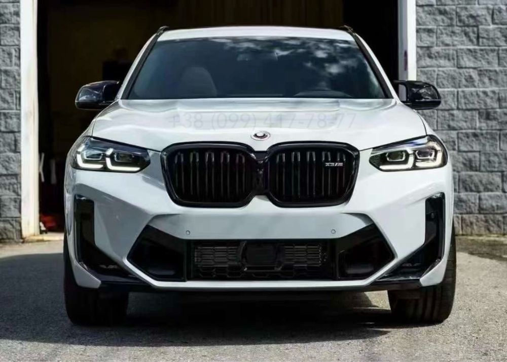 Обвес BMW X3 X3M LCI G01 F97 Бампер Ноздри Арки Пороги Бампер Насадки