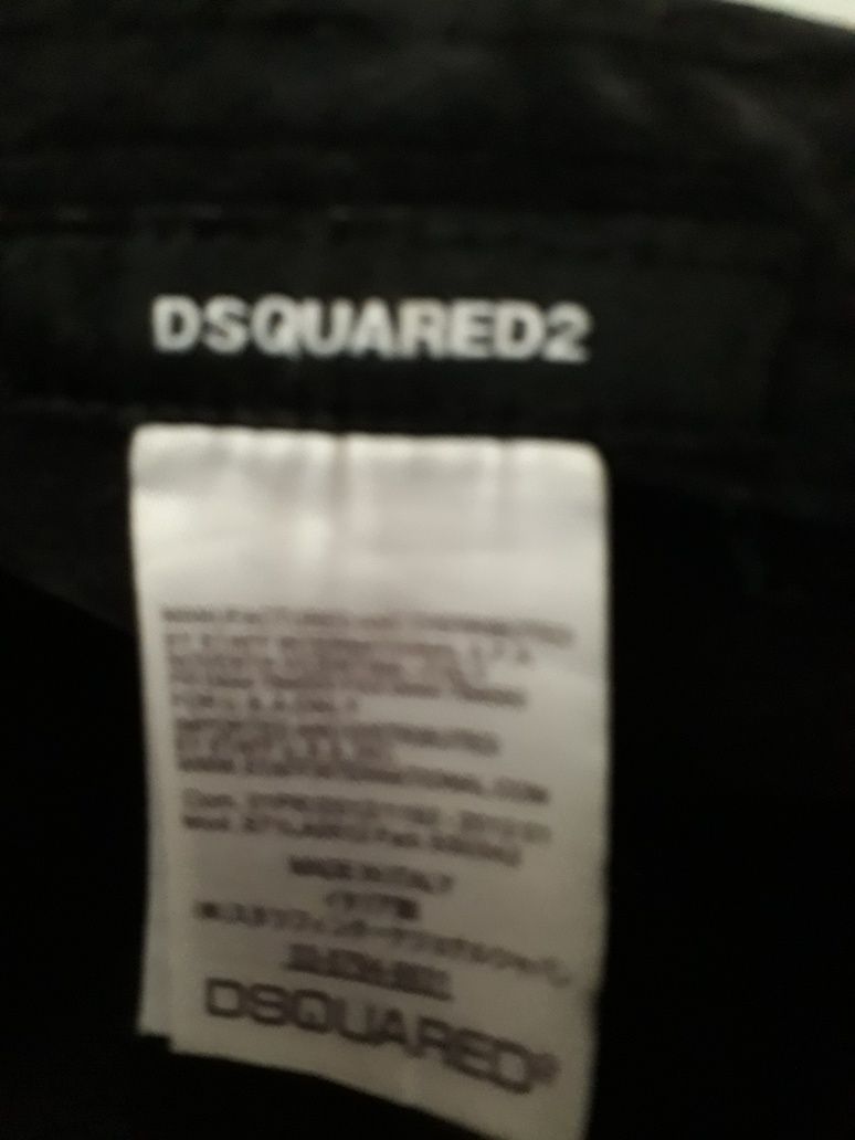Оригинальная кепка,  бейсболка DSQUARED2  Twins , размер регулируется