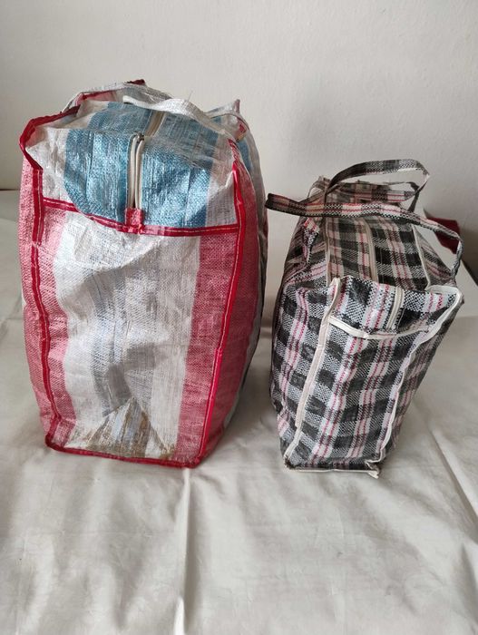 Torba torebka w paski 44x48 cm 39x35 cm torba na bagaż zakupy shoperka