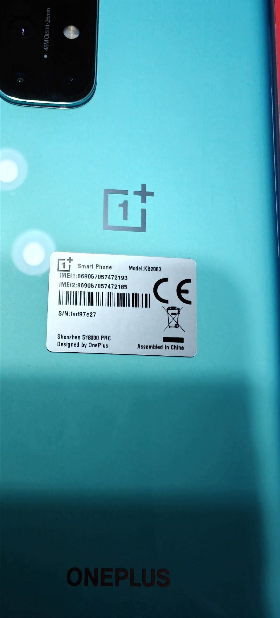 Oneplus 8T 12/256 aquamarine green, praktycznie nowy