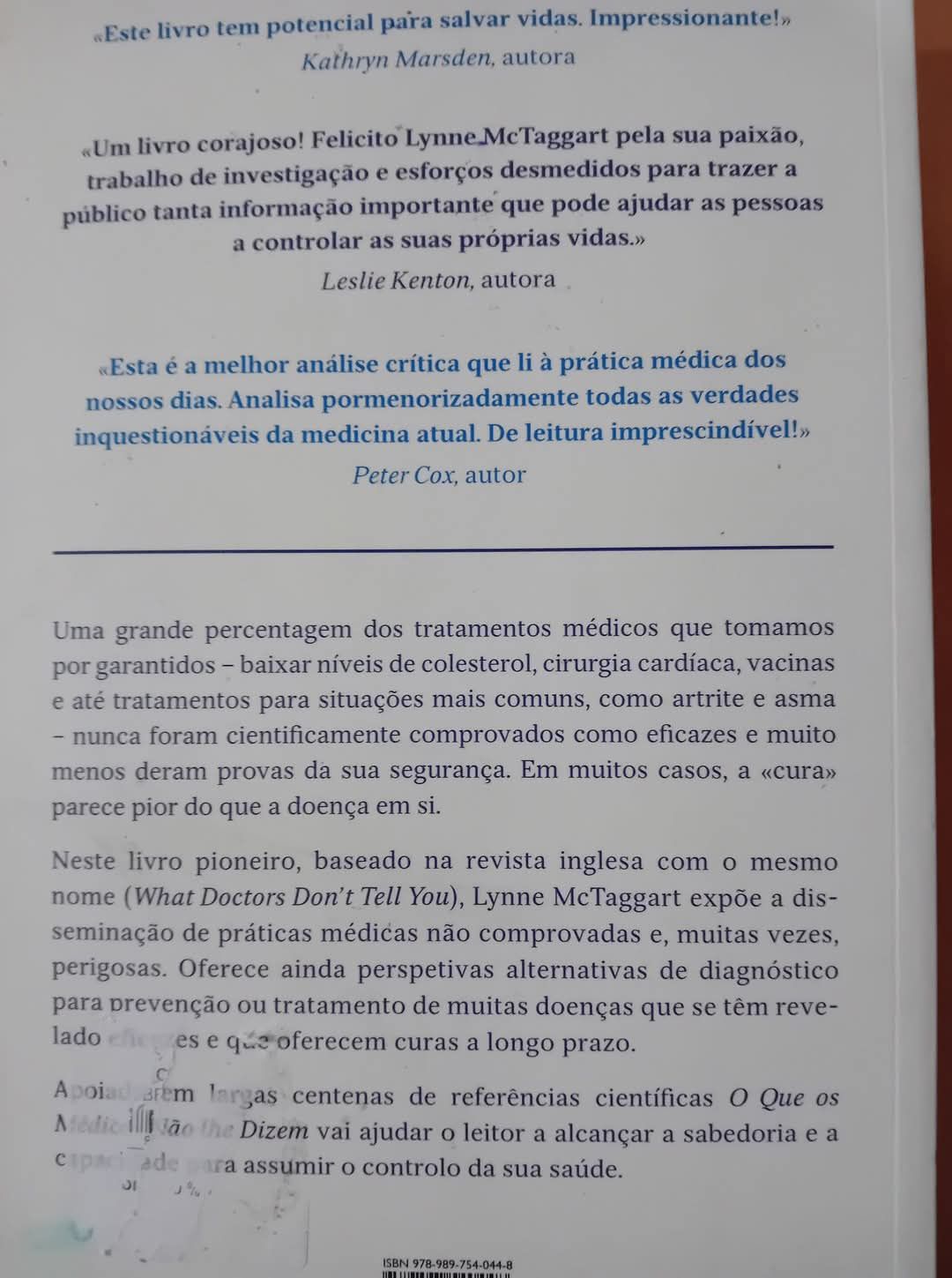 O que os Médicos não lhe Dizem