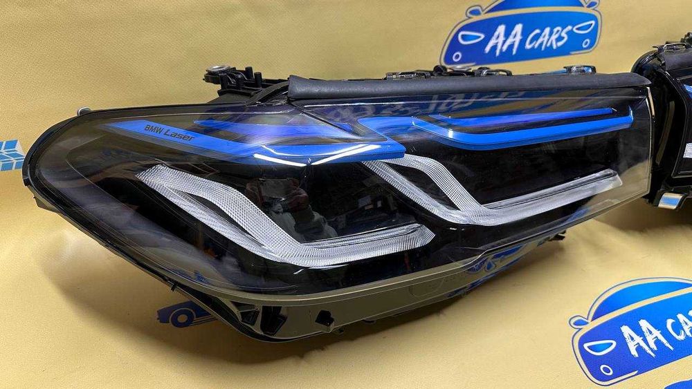Фары Фара Фари Bmw G30 Shadow Чорні 5/M5 F90 Adaptive Laser рестайлінг