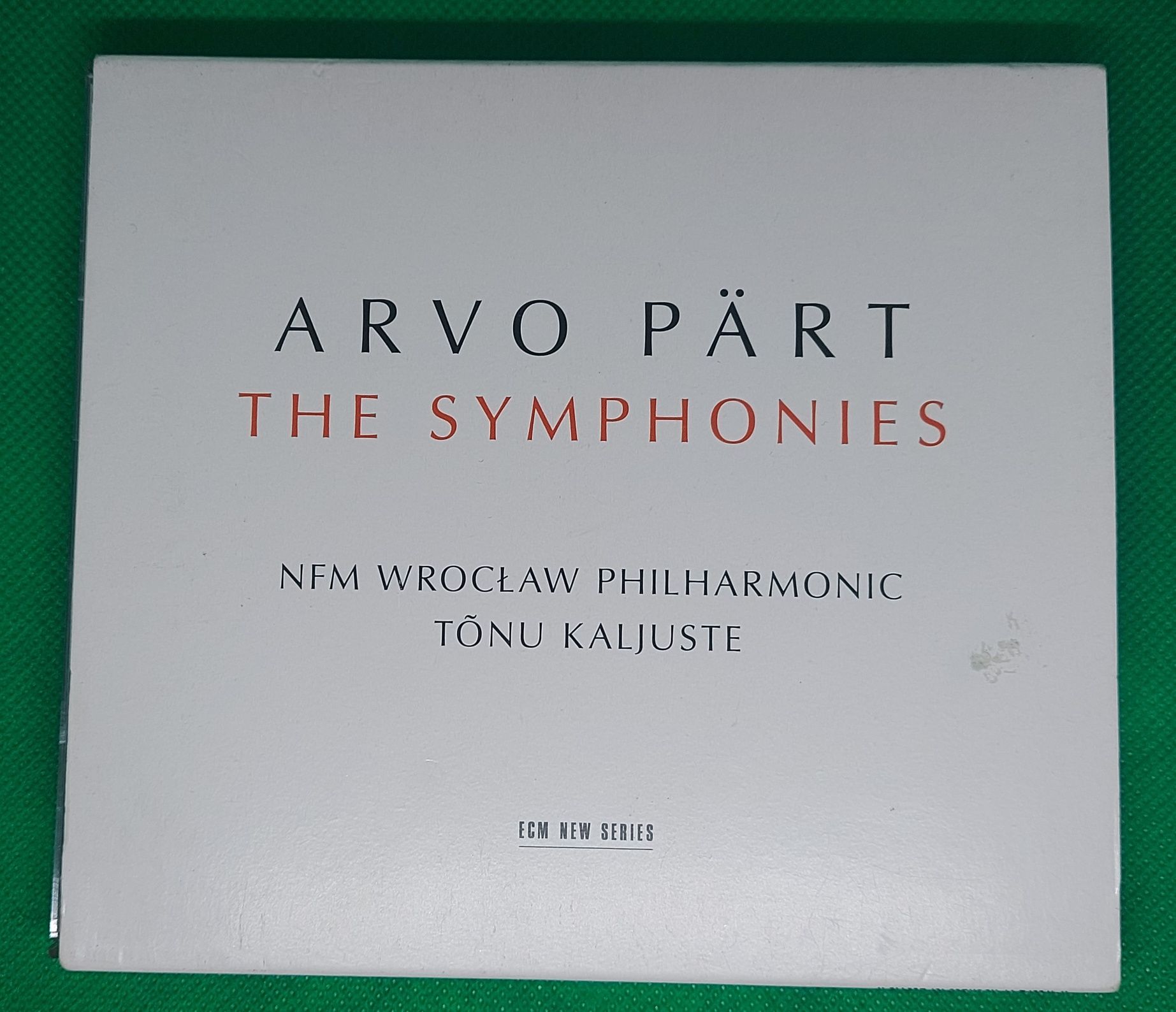 Arvo Part The Symphonies NMF Philharmonic Tonu Kaljuste 2018 ECM