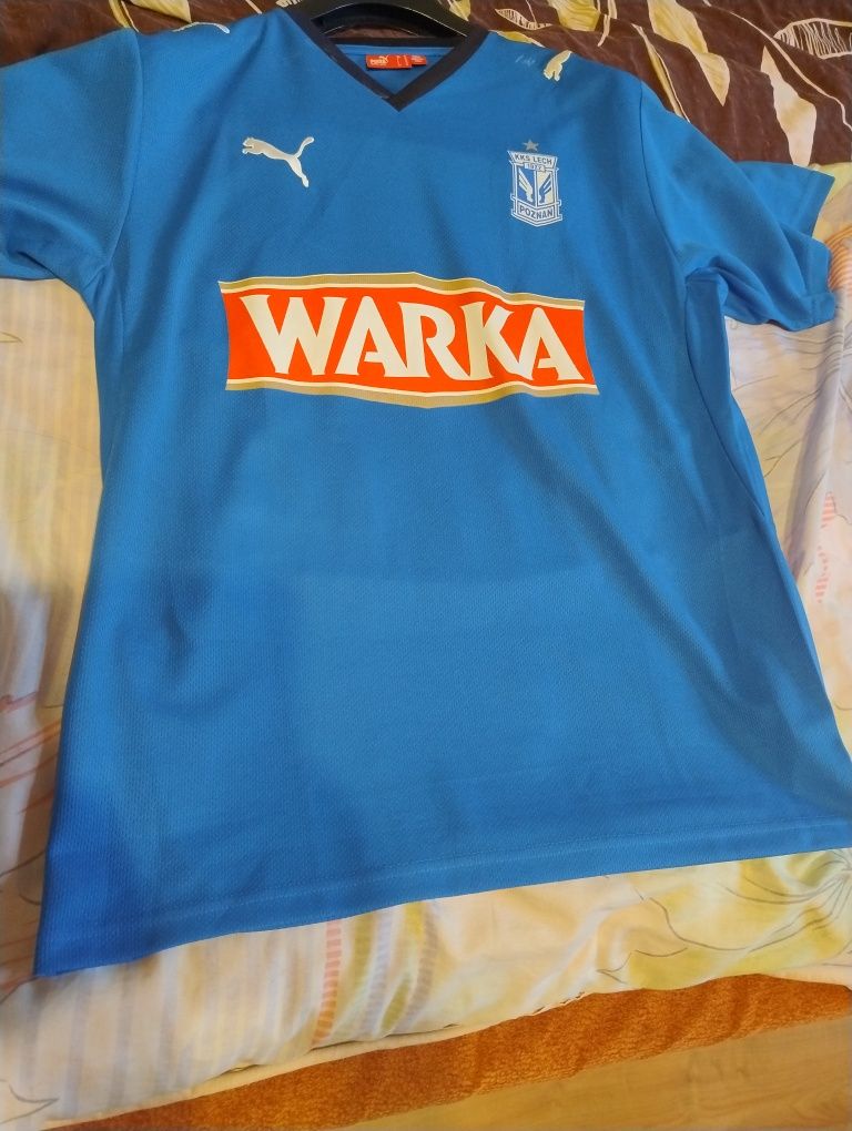 Koszulka Lech Poznań M Piotr Reiss z autografem